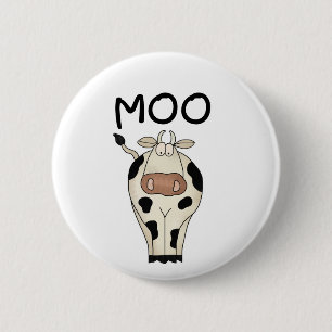 MOO-Kuh-T-Shirts und Geschenke Button