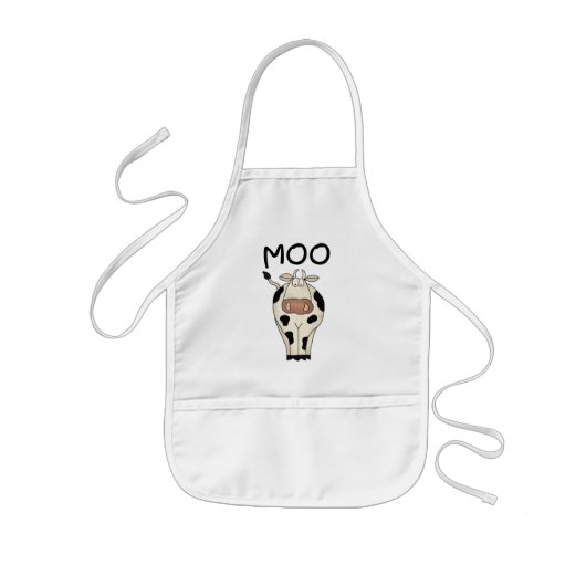 MOO-Kuh-T-Shirts und Geschenke Kinderschürze (Vorne)