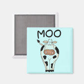 MOO-Kuh-T-Shirts und Geschenke Magnet (Vorderseite/Rückseite)