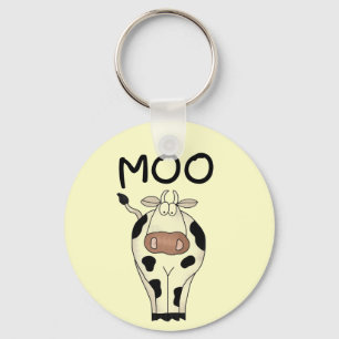 MOO-Kuh-T-Shirts und Geschenke Schlüsselanhänger
