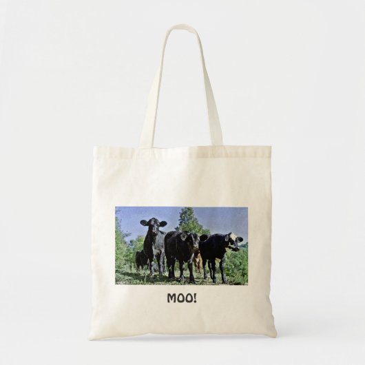 MOO! Kuh-Tasche Tragetasche (Vorne)