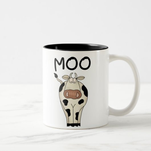 MOO-Kuh-Tasse Zweifarbige Tasse (Rechts)