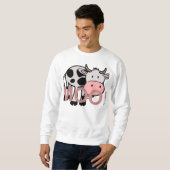 MOO KuhCartoon Sweatshirt (Vorne ganz)