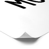 Moo-kulele Funny Ukulele Kuh Pub Poster (Ecke)