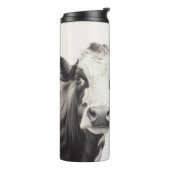 Moo Liebe insulted Kuh Tumbler Thermosbecher (Nach links gedreht)