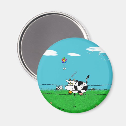 Moo Magnet (Vorderseite/Rückseite)