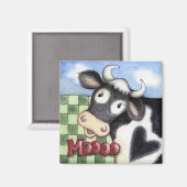 Moo - Magnet (Vorderseite/Rückseite)