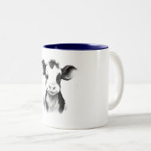 ☕ 🐄 "Moo-ment of Zen" Tasse 🐄 ☕ (VorderseiteRechts)