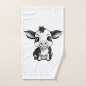 "Moo-Ments of Cleanliness" Handtuch-Set - Frisch Badhandtuch Set (Handtuch)