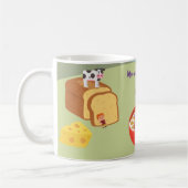 Moo Monitoring Breakfast Kaffeetasse (Links)