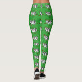 MOO-MOO-Bauernhofkuh Leggings (Rückseite)