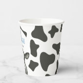 MOO MOO I'm Two Cow Print 2nd birthday Paper Cups Pappbecher (Links)