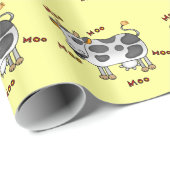 MOO-MOO-Kuh Geschenkpapier (Rolleneckpunkt)