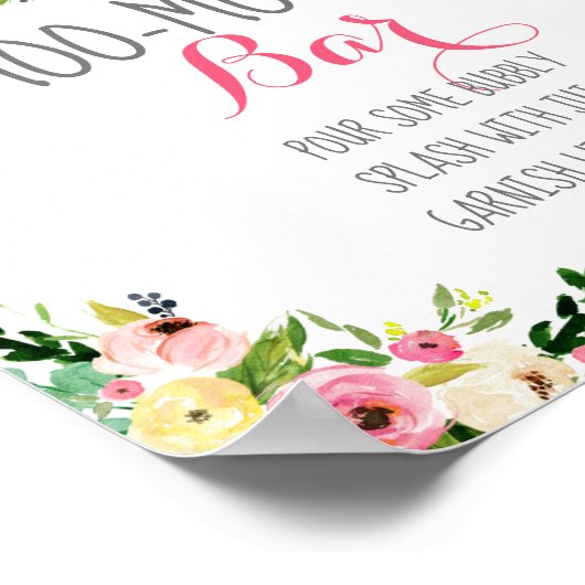 Moo-Mosa Bar Poster (Ecke)