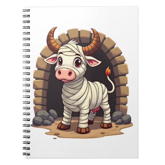 Moo-Mummy kehrt zurück Notizblock (Vorderseite)
