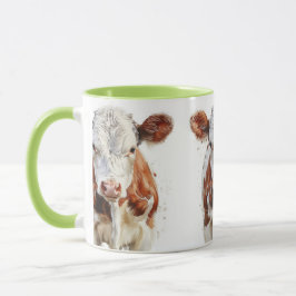 🐄 ☕️ Moo-ning Brew Tasse
