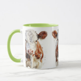 🐄 ☕️ Moo-ning Brew Tasse