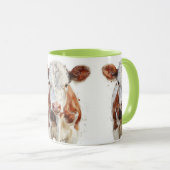 🐄 ☕️ Moo-ning Brew Tasse (VorderseiteRechts)