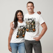 Moo oder Boo Halloween-Kuh T-Shirt (Unisex)