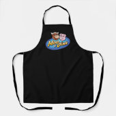 Moo & Oink Black Chef's Apron Schürze (Vorderseite)