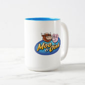 Moo & Oink Coffee Tasse (VorderseiteRechts)