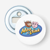 Moo & Oink Flaschenöffner (Vorderseite)