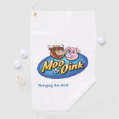 Moo & Oink Golf Handtuch (Insitu)