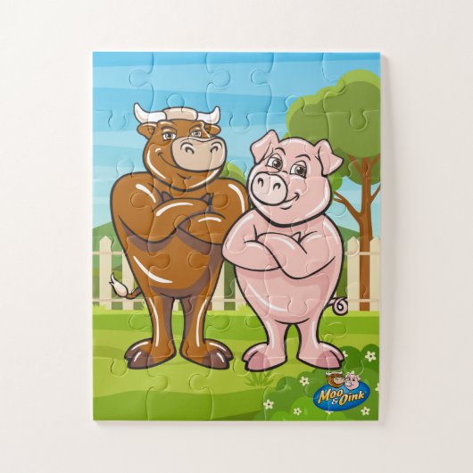 Moo & Oink Puzzle (Vertikal)