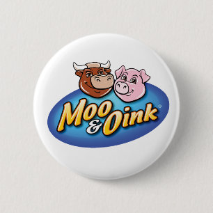 Moo & Oink Spaß-Button Button
