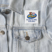 Moo & Oink "Thrill to the Grill" Knopf Button (Beispiel)