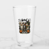 Moo or Boo Halloween Cow Glas (Vorderseite)