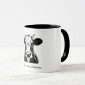 Moo over, human tasse (VorderseiteRechts)