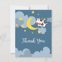 Moo Over the Moon Baby Shower Einladung