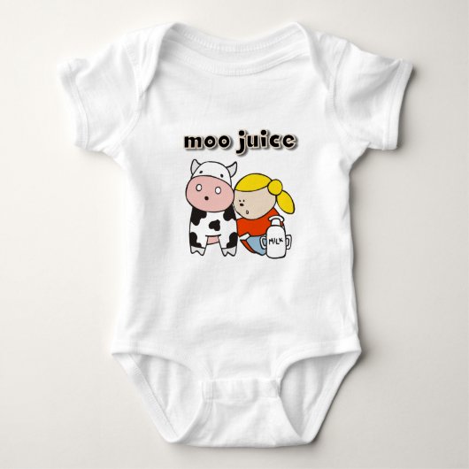 MOO-Saft-T-Shirts und Geschenke Baby Strampler (Vorderseite)