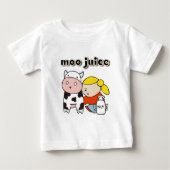 MOO-Saft-T-Shirts und Geschenke Baby T-shirt (Vorderseite)