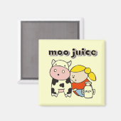 MOO-Saft-T-Shirts und Geschenke Magnet (Vorderseite/Rückseite)
