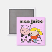 MOO-Saft-T-Shirts und Geschenke Magnet (Vorderseite/Rückseite)