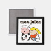 MOO-Saft-T-Shirts und Geschenke Magnet (Vorderseite/Rückseite)