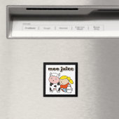 MOO-Saft-T-Shirts und Geschenke Magnet (In Situ (Geschirrspüler))