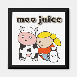 MOO-Saft-T-Shirts und Geschenke Magnet