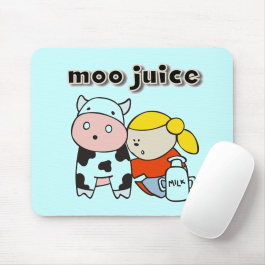 MOO-Saft-T-Shirts und Geschenke Mousepad (Mit Mouse)