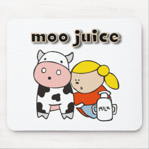 MOO-Saft-T-Shirts und Geschenke Mousepad