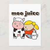 MOO-Saft-T-Shirts und Geschenke Postkarte (Vorderseite)