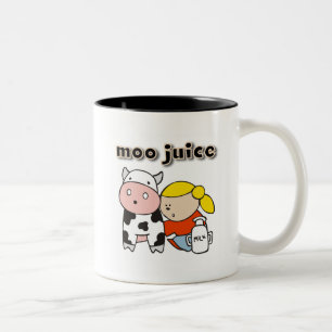 MOO-Saft-T-Shirts und Geschenke Zweifarbige Tasse