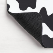 MOO-Schwarzweiss-Milchkuh-Muster-Druck-Geschenke Mousepad (Ecke)