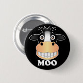 Moo - Standard, rund um den Button (Vorne & Hinten)