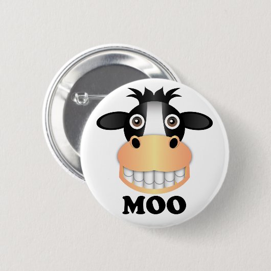 Moo - Standard, rund um den Button (Vorne & Hinten)