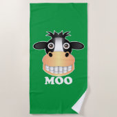 Moo - Strandtuch (Vorderseite)