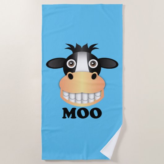 Moo - Strandtuch (Vorderseite)