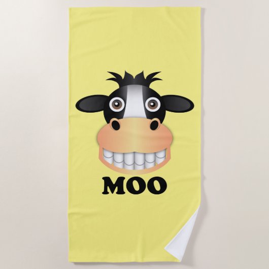 Moo - Strandtuch (Vorderseite)